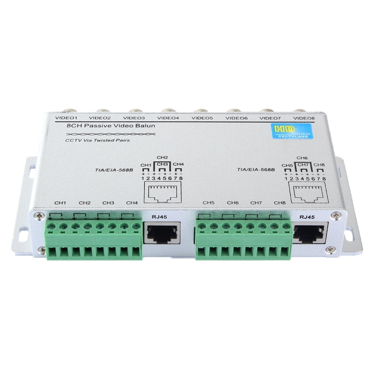 HD208 HD-CVI/TVI/AHD CCTV 8CH Passive Video Balun, HD208 HD208 HD-CVI/TVI/AHD CCTV 8CH Passive Video Balun, HD208